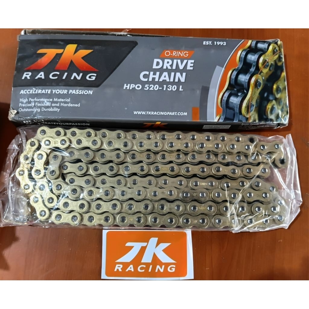 Rantai Tk racing HPO 520-130L O-RING GOLD