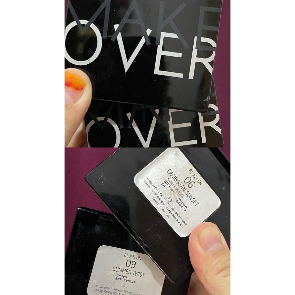 MAKEOVER blush on