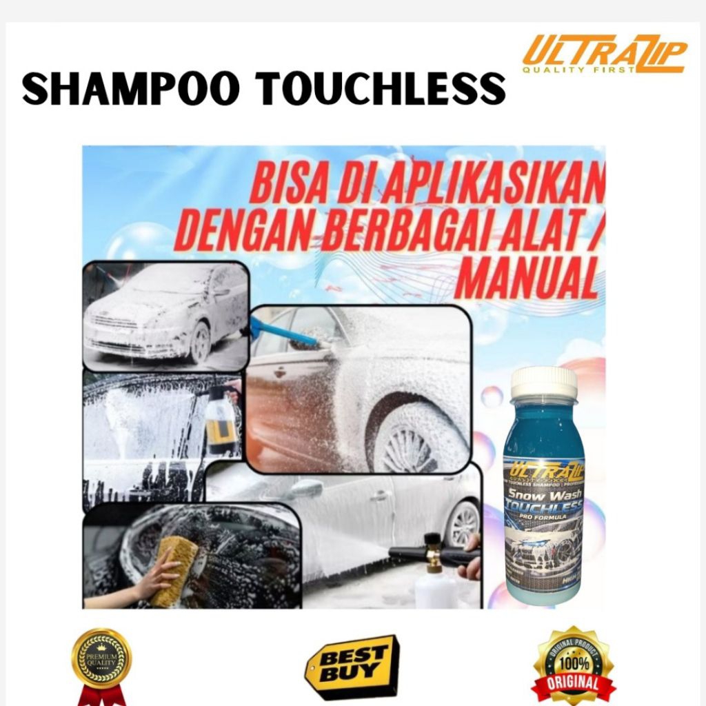 SHAMPOO TOUCHLESS - SHAMPOO MOTOR & MOBIL - TOUCHLESS SHAMPOO ULTRAZIP - SHAMPOO FOAM - SHAMPOO BUSA
