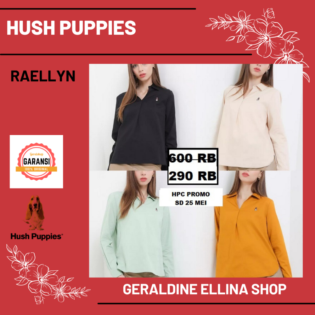 Baju Wanita Hush Puppies sale original store seri ROMANSA