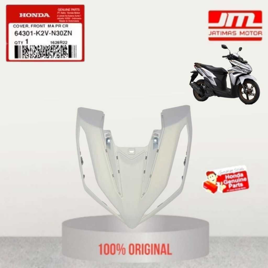 64301-K2V-N30ZN COVER TAMENG LAMPU DEPAN NEW VARIO 125 K2V PUTIH