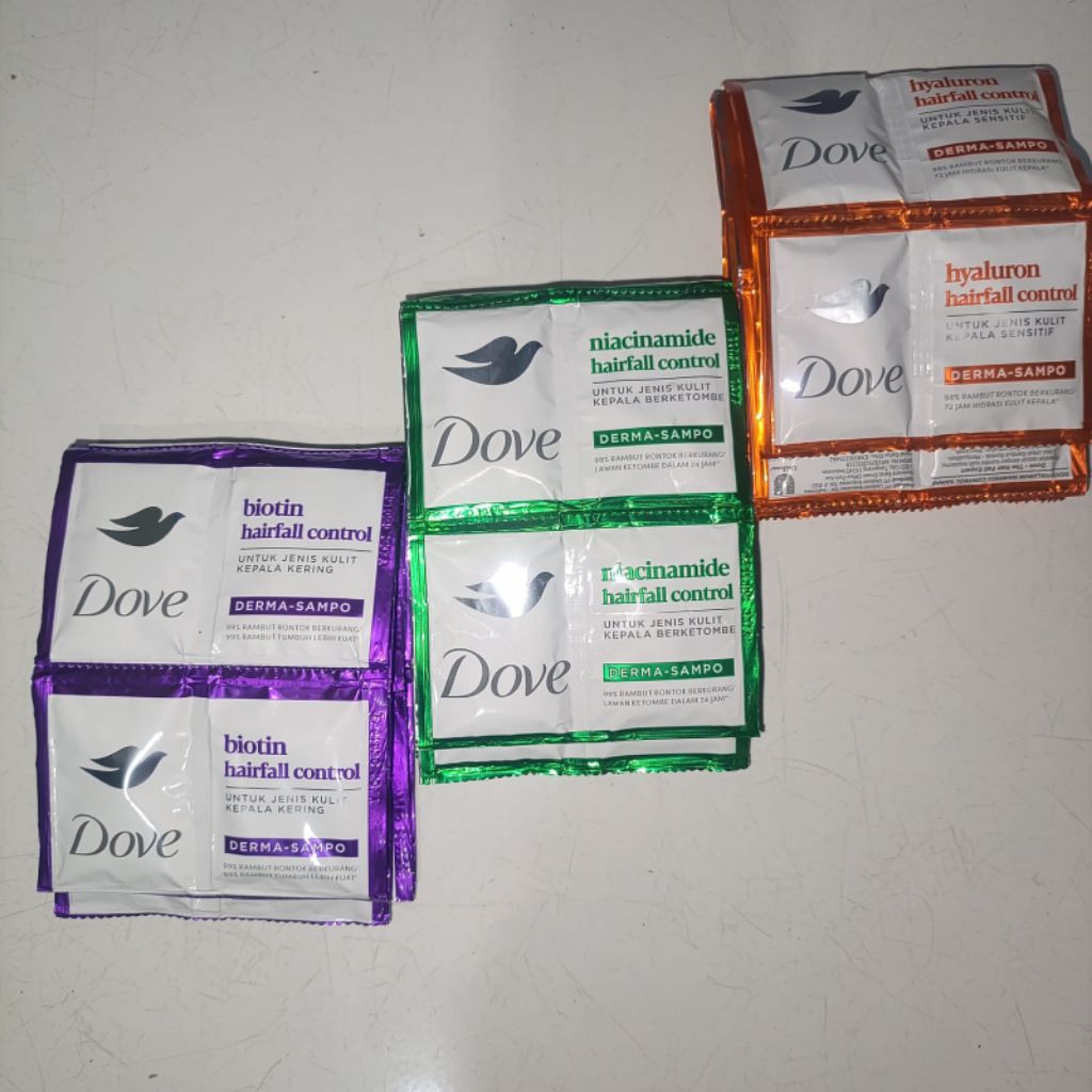 Sampo Dove Sachet Shampo Renceng