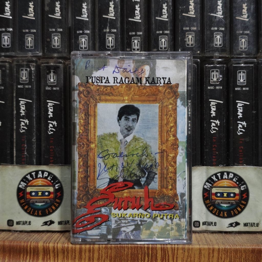 Kaset - Puspa Ragam Karya - Guruh Soekarno Putra - Radio Tape - Kaset Pita - Radio - Pemutar Kaset -