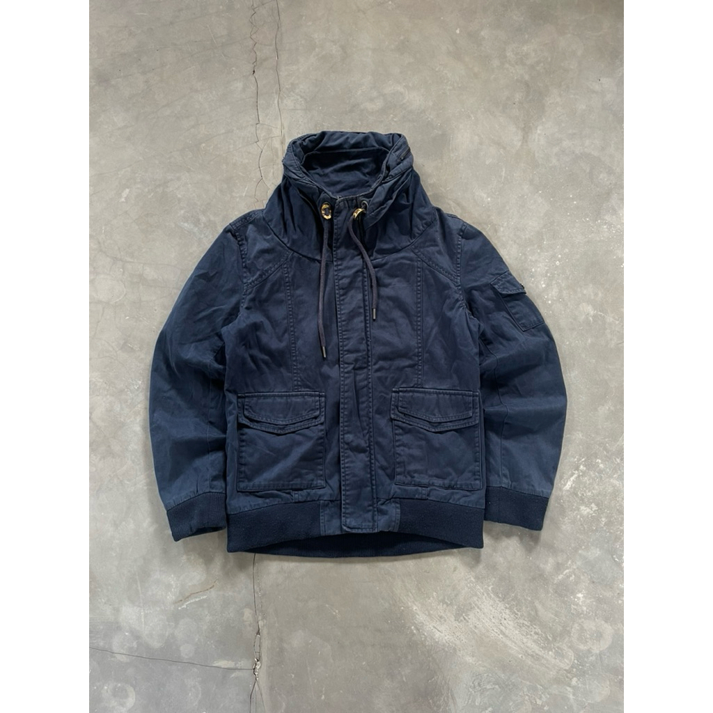 Y2k Grunge Emo Goth Omphalos Bono Military Jacket GOA Style