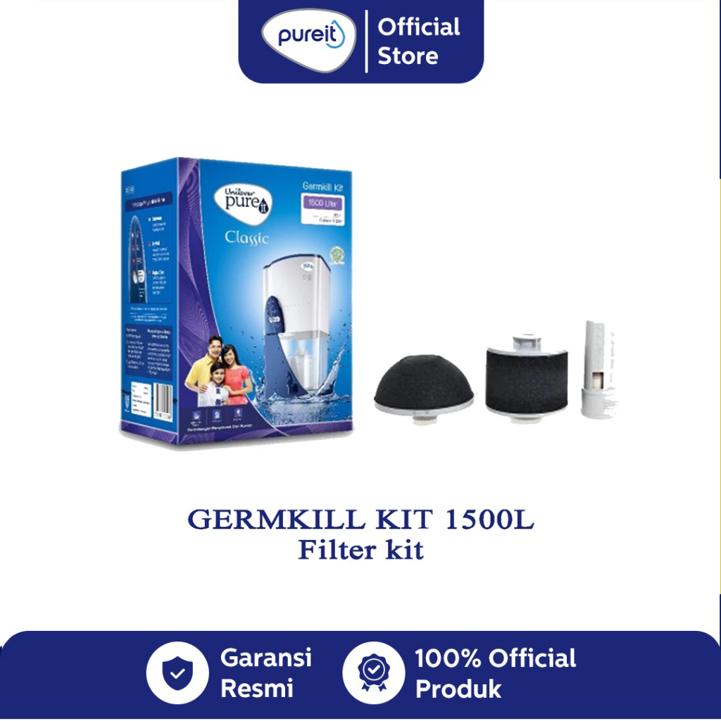 Pureit CLASSIC GKK 1500L Plus MFM NEW Filter Pengganti Classic 9L