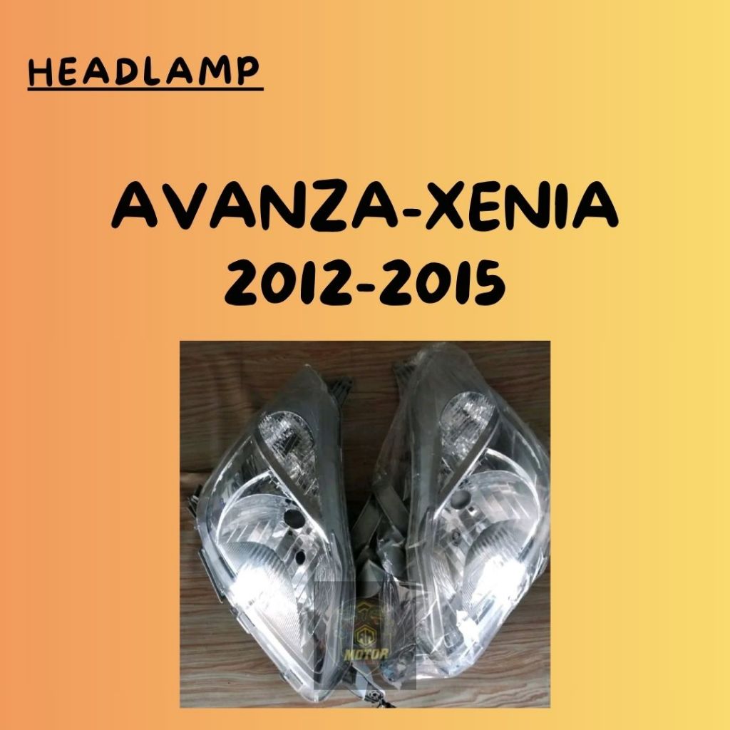 Headlamp Avanza-Xenia 2012-2015