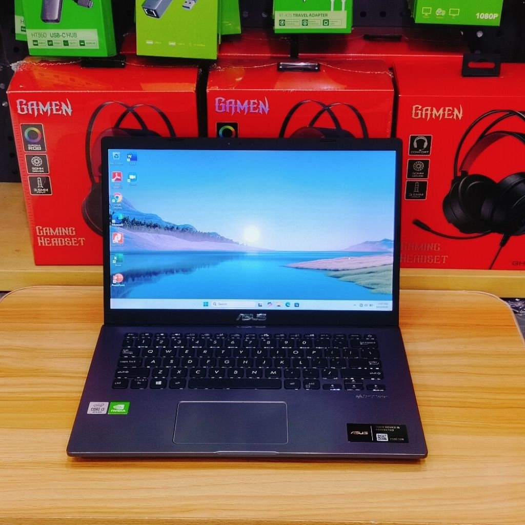 Di Jual Laptop Asus A409J Core i3 Gen 10 | RAM 8GB | SSD 256GB | Nvidia MX110 [Mulus/Siap Pakai]