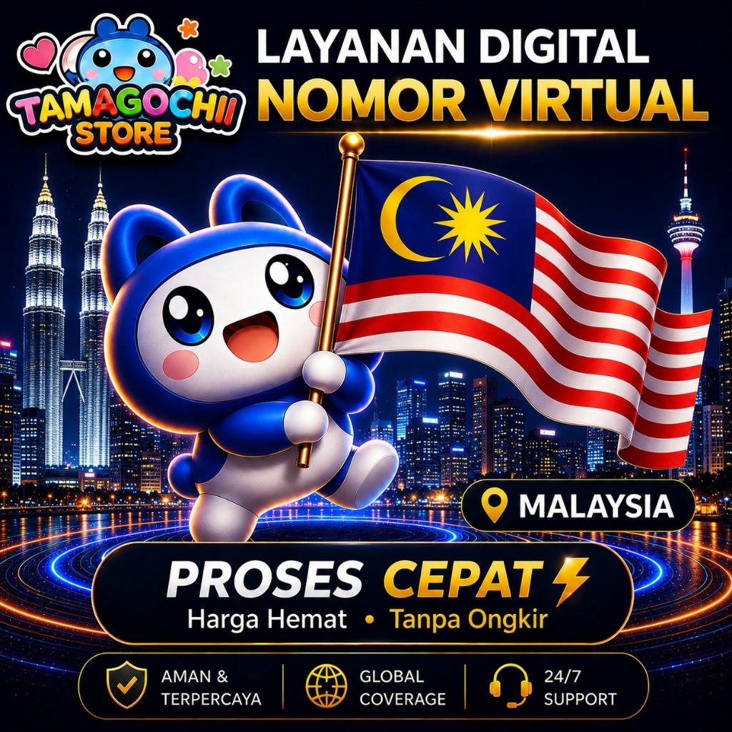 Layanan Nomor Virtual Malaysia | Cepat & Aman