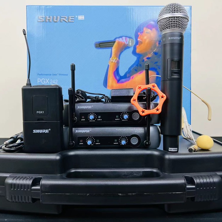 Mic wireless pgx242 shure PGX 242 HC