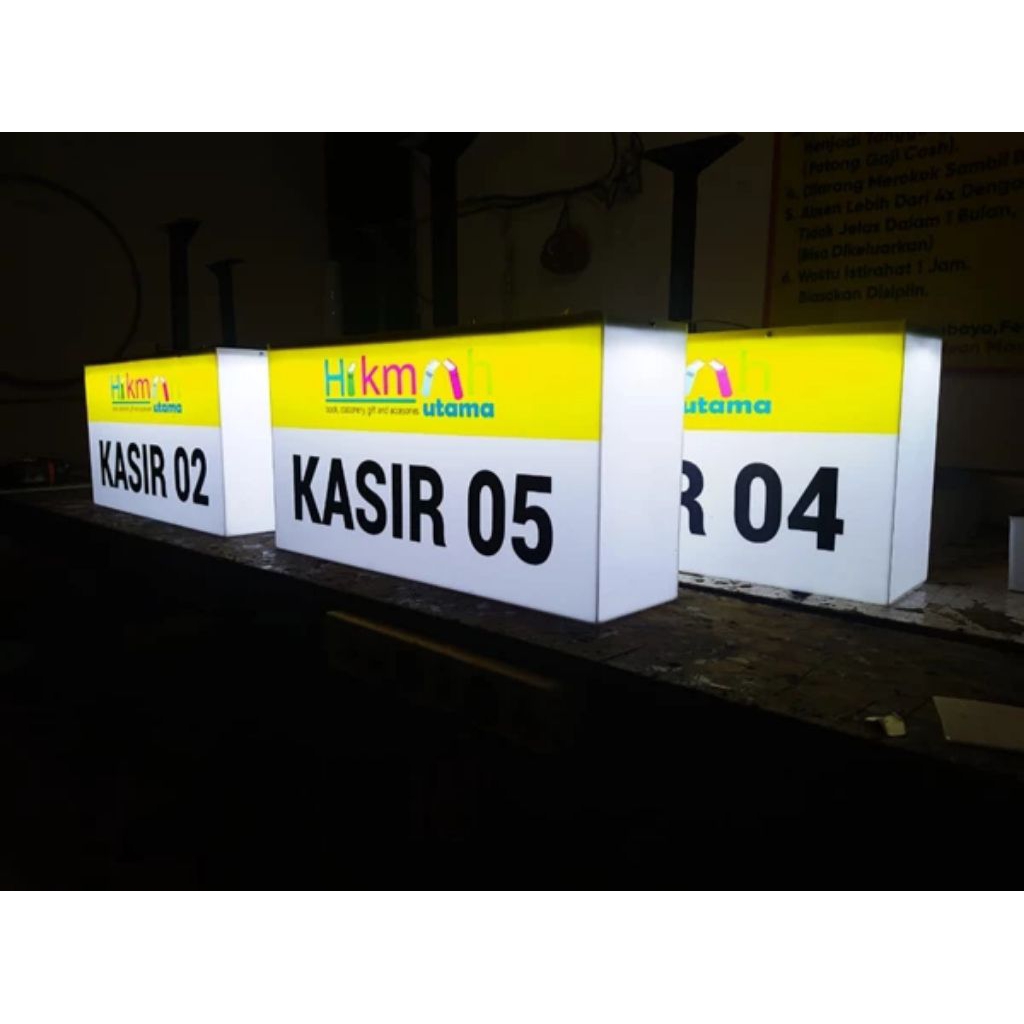 Neon box akrilik Custom