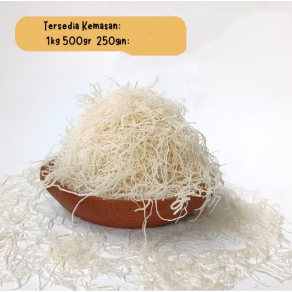 Adonan Pastry Serat Halus untuk Kunafa dan Baklava, Tersedia Kemasan 250 Gram dan 500 Gram