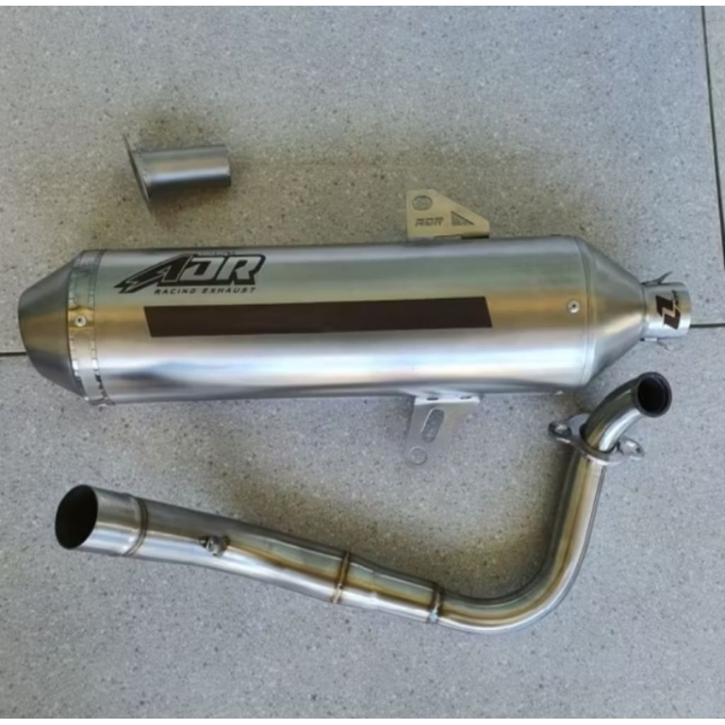 knalpot Adr racing type Op one vaporblasting