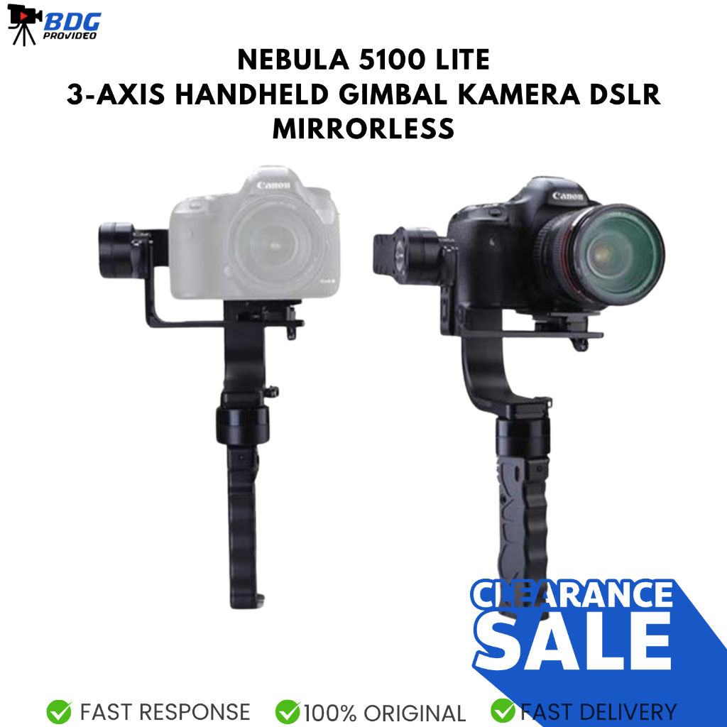 Nebula 5100 Lite 3-axis handheld gimbal kamera dslr mirrorless