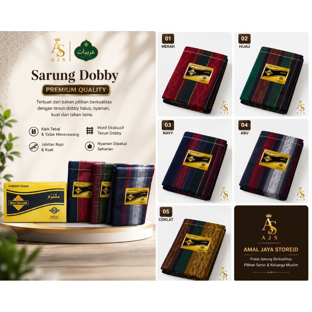 Sarung Tenun Dobby Multazam#Termurah#Bestseller#Multazam
