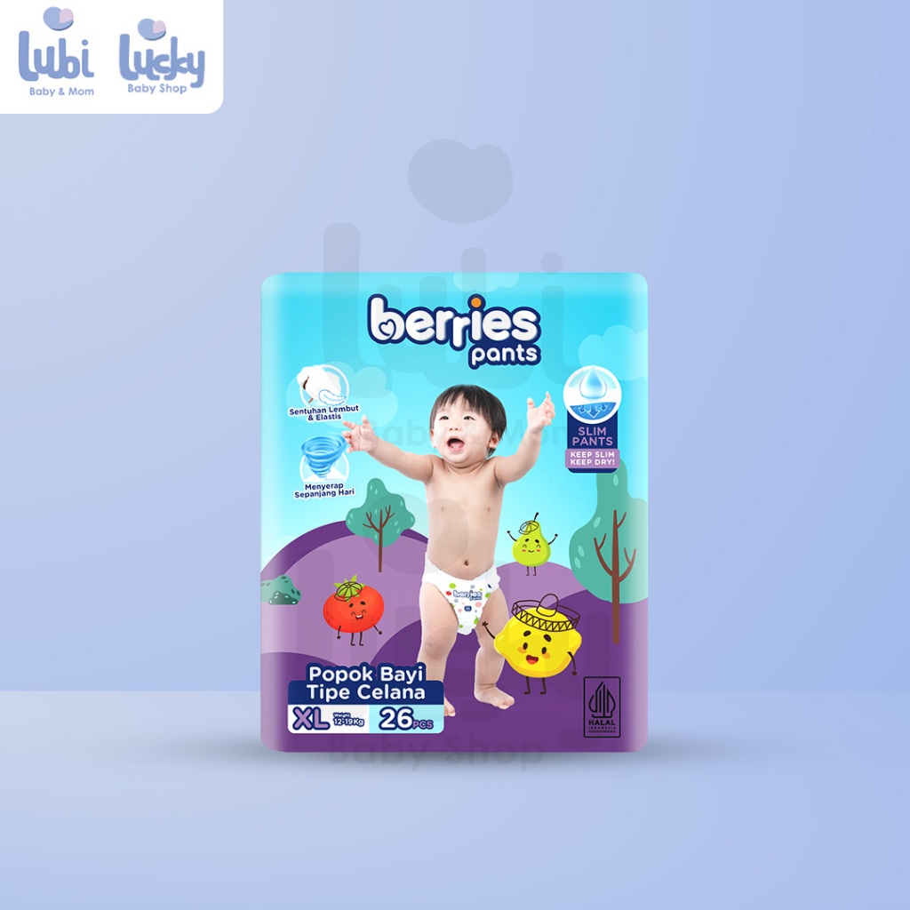 BERRIES BABY PANTS XL 26