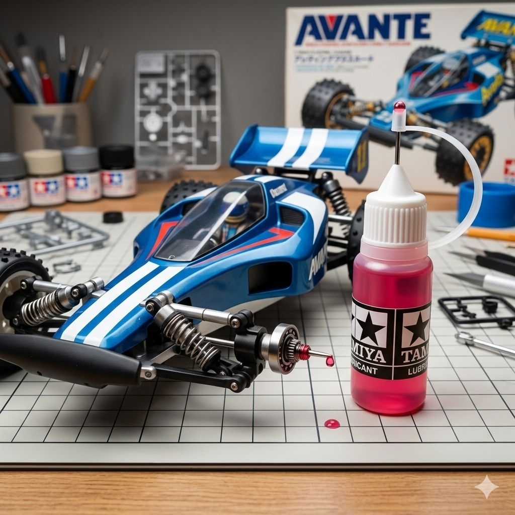 TAMIYA OIL PELUMAS MESIN GEAR DAN BEARING TAMIYA