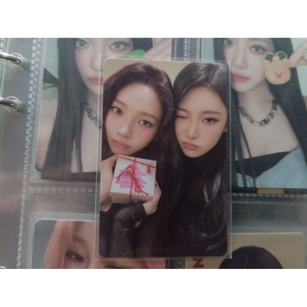 [BACA DESKRIPSI DULU] PC OFFICIAL AESPA KARINA NINGNING PINK CHRISTMAS