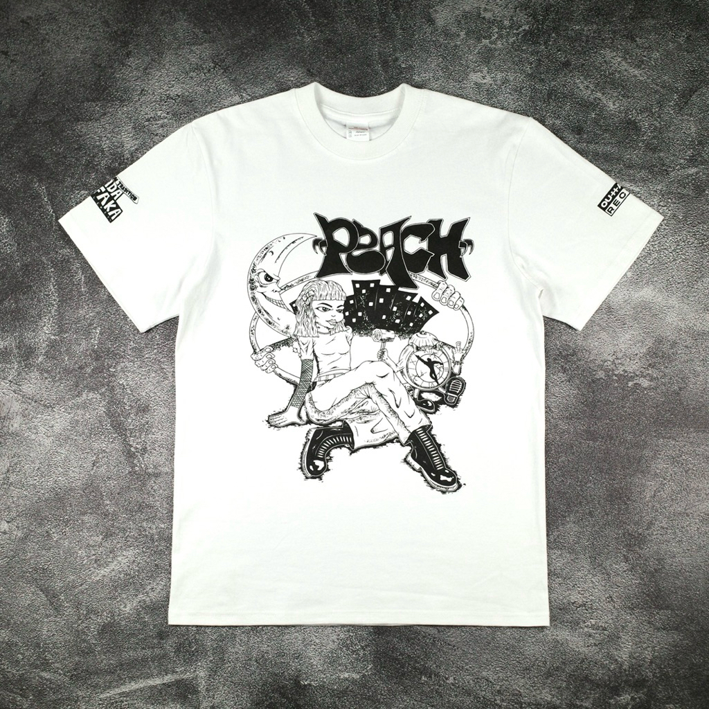 PEACH 'FIRE WALK WITH ME WHITE' KAOS BAND OFFICIAL
