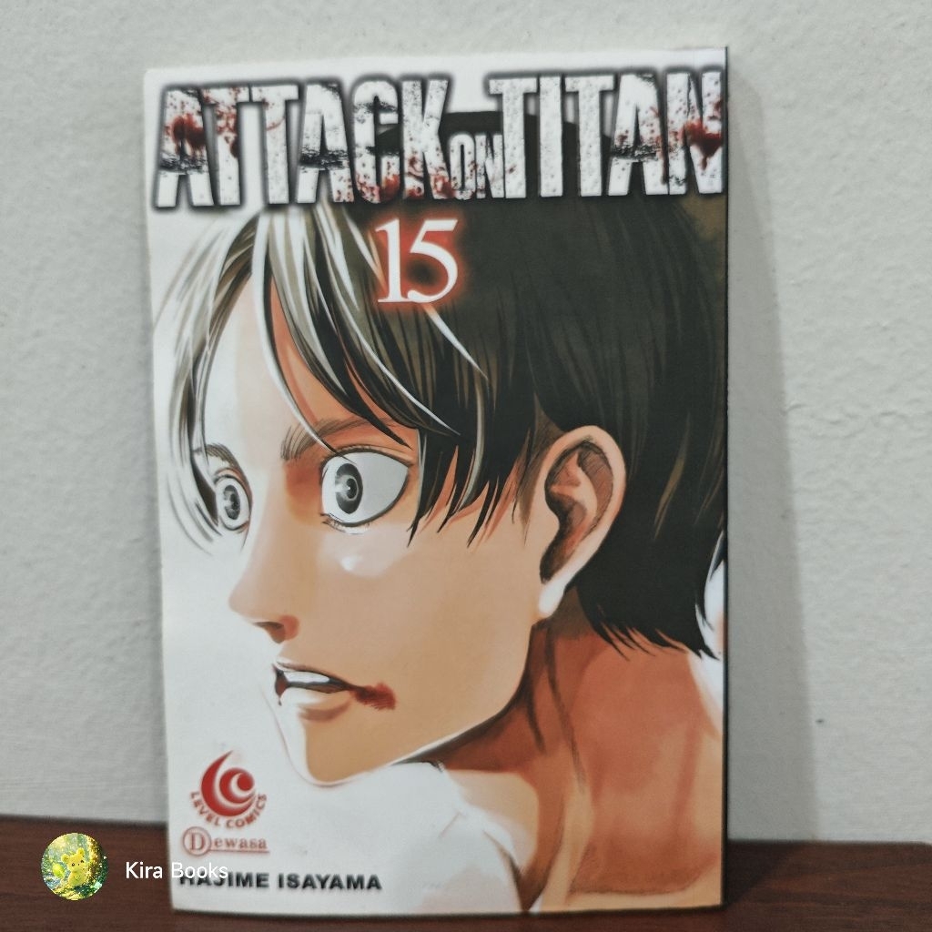 Komik Attack on Titan Original Vol 15 (preloved)
