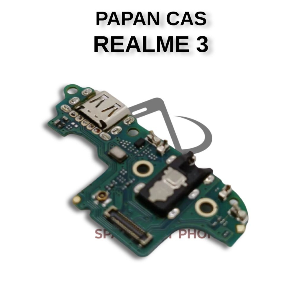 Papan Cas Realme 3 RMX1821 RMX1825 Original Konektor Charger USB Charging Board Dock Cas Sparepart P