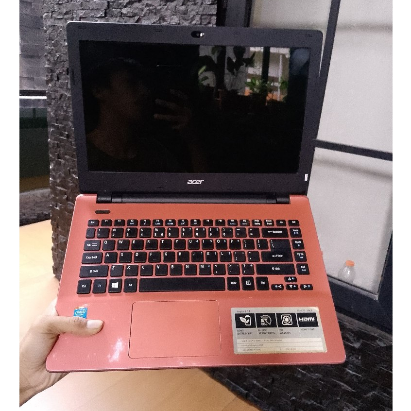 Laptop Acer Aspire E5-471 Intel Core i3-4005U Ram 4Gb Hdd 500Gb Harga Murah Siap Pakai