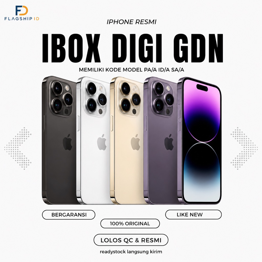 FLAGSHIP ID Ip 14 pro max 128 gb 256 gb 512 gb IBOX