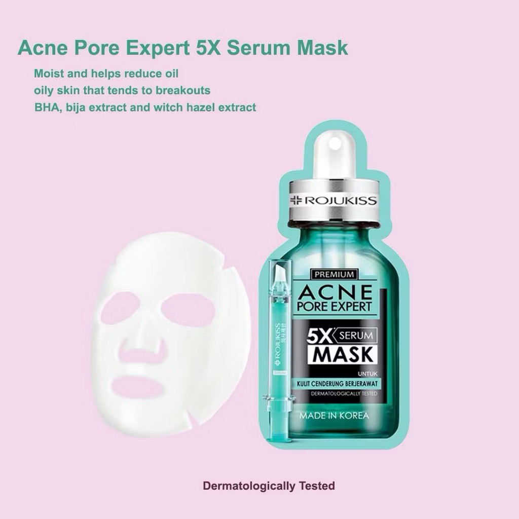 Rojukiss sheet mask 5x serum