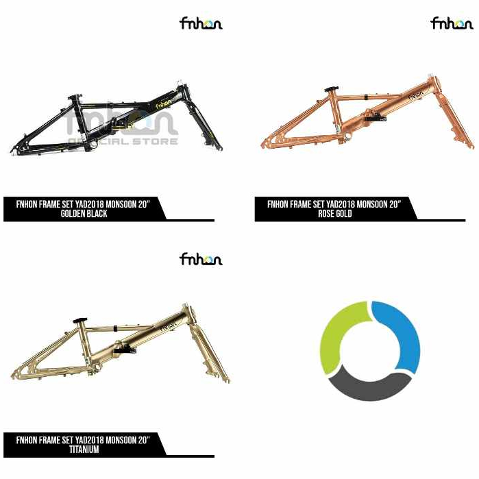 FNHON Frame Set YAD2018 MONSOON 20 Folding Bike