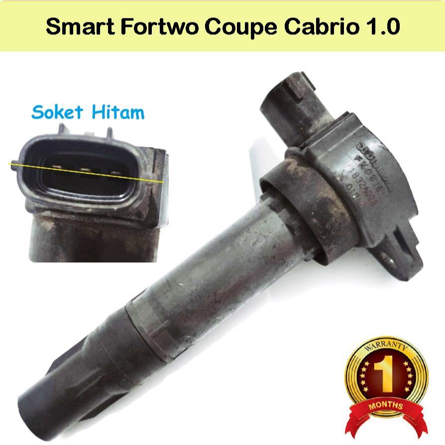 Coil Smart 451 Fortwo Coupe Cabrio 1.0 FK0319 Diamond MN195805 Ignition Koil hitam Fajar