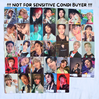PHOTOCARD THE8 MINGHAO SEVENTEEN OFFICIAL MEMKIT ABAS SEASON GREETINGS 2024 FML FTS CARAT VER