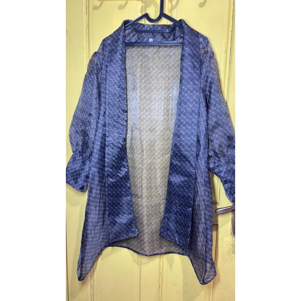 VANILLA HIJAB ORGANZA OUTER