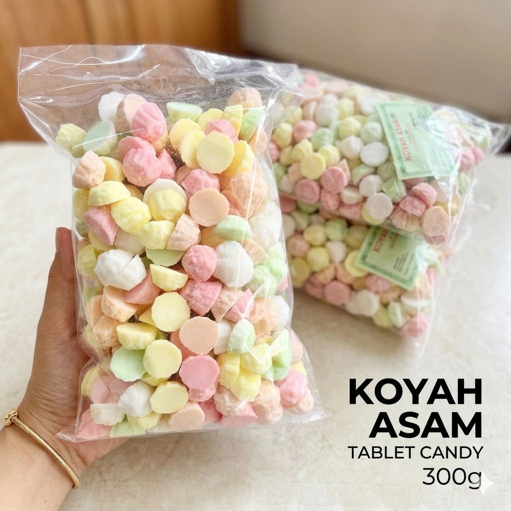 Koyah Asem 1kg 500gr Permen Citrun Asam - Aneka Camilan Magelang