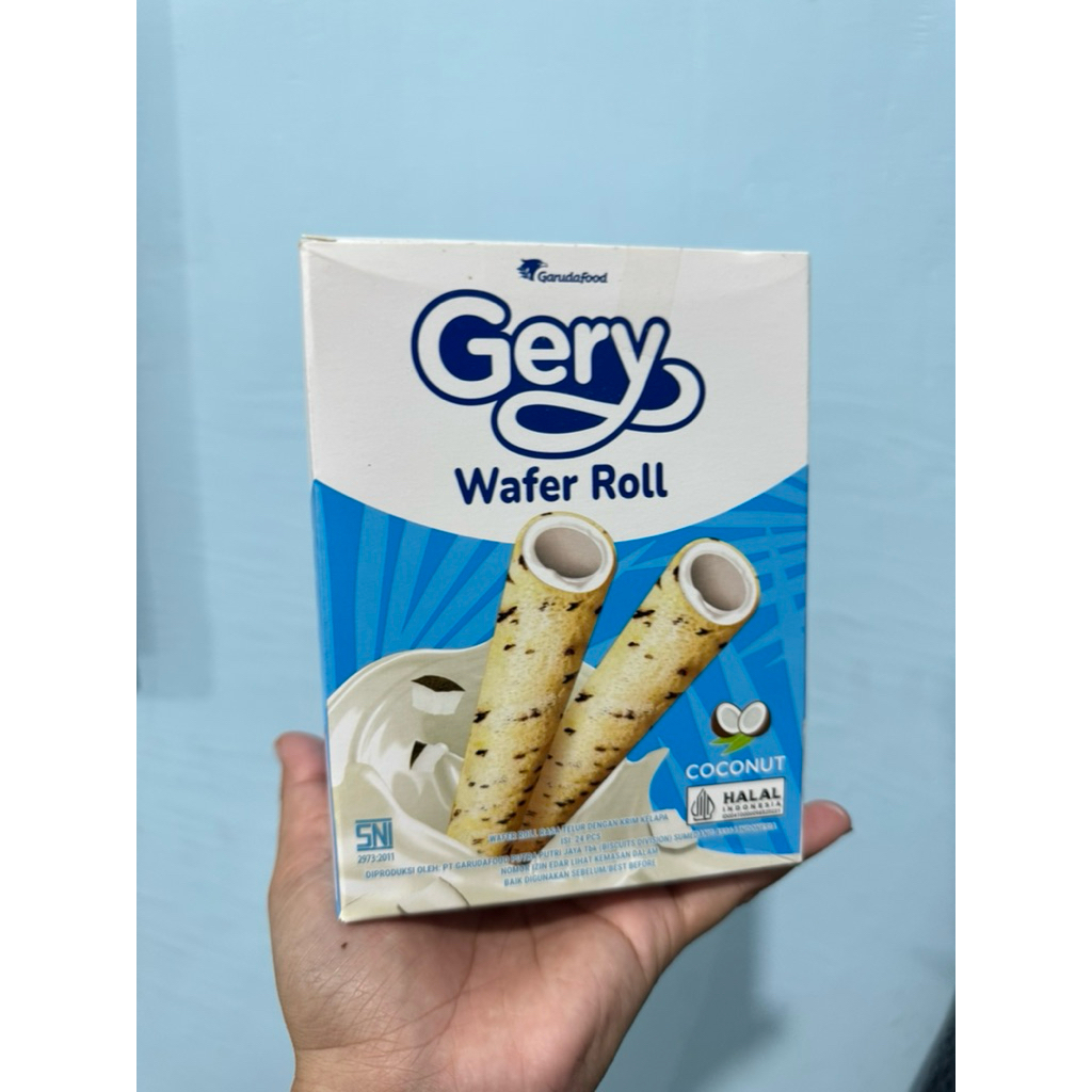 gery wafer roll kelapa - Isi 24