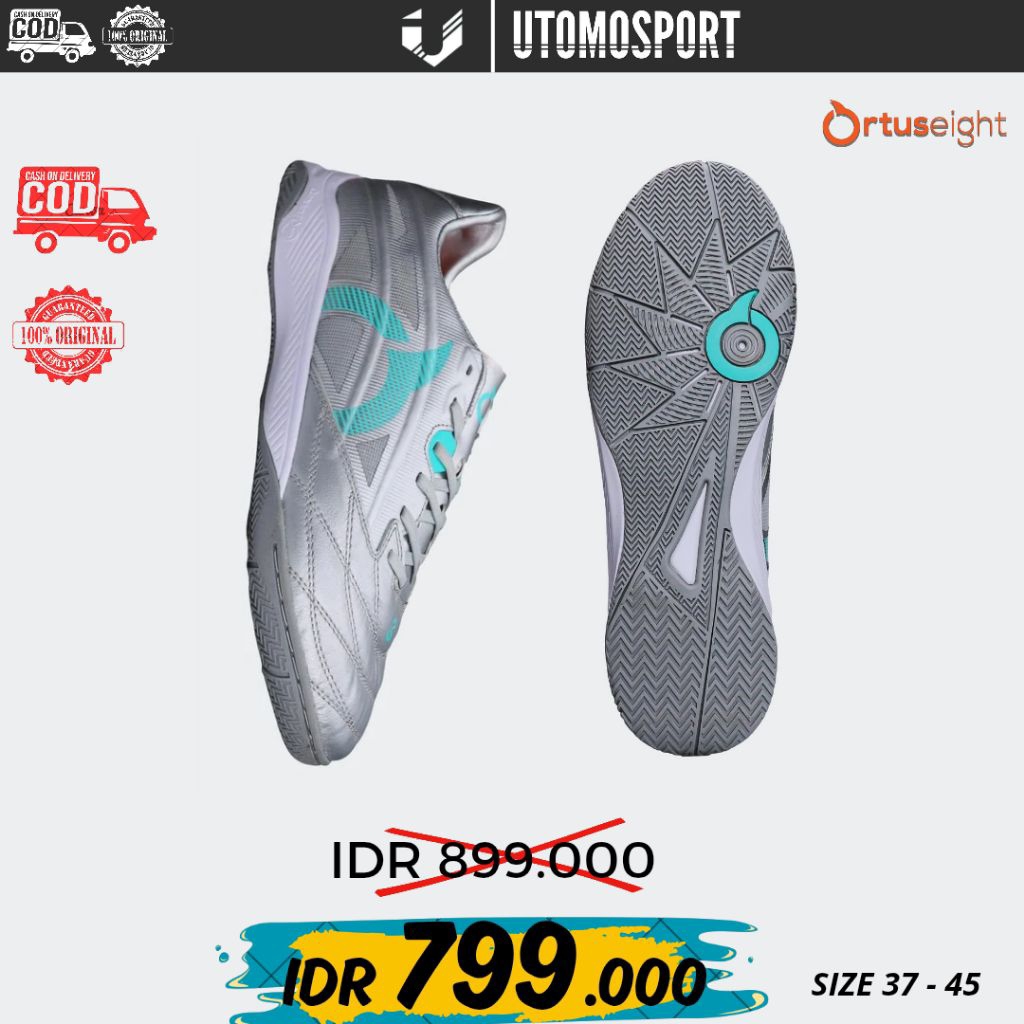 SEPATU FUTSAL ORTUSEIGHT CATALYST VISION V6 IN K-LEA