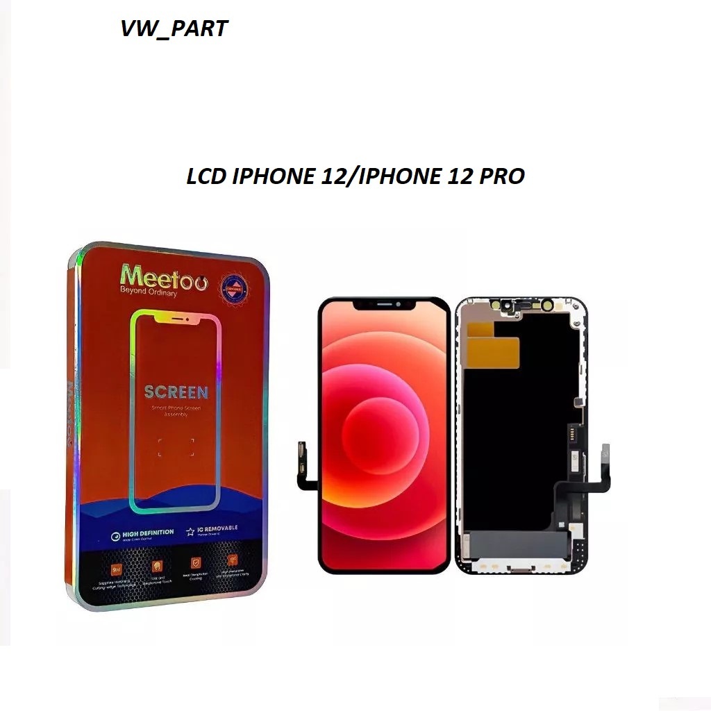 LCD TOUCHSCREEN IPHONE 12/ IPHONE 12 PRO MEETOO