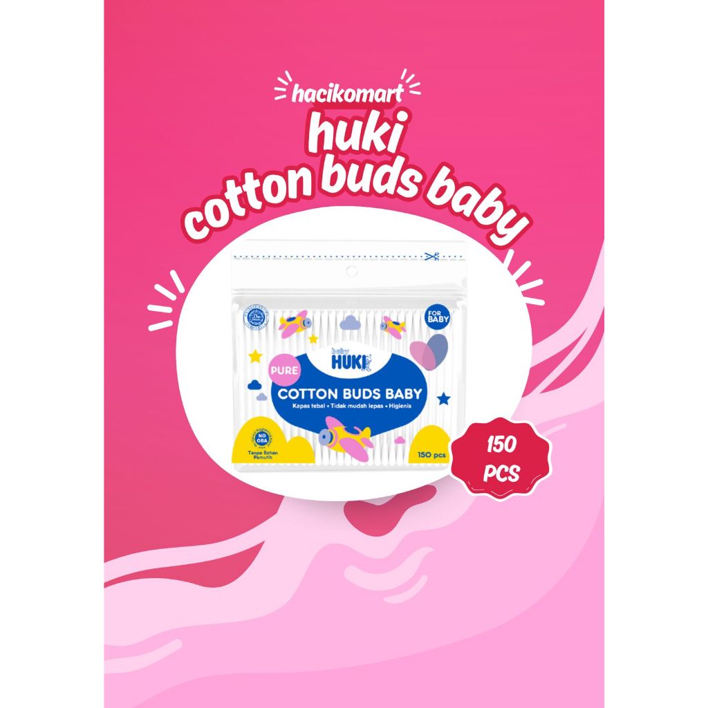 Huki Cotton Bud Baby 150pcs