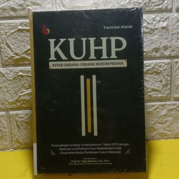RB5 BUKU KUHP : KITAB UNDANG - UNDANG HUKUM PIDANA ' FACHRIZAL ' INTRANS '