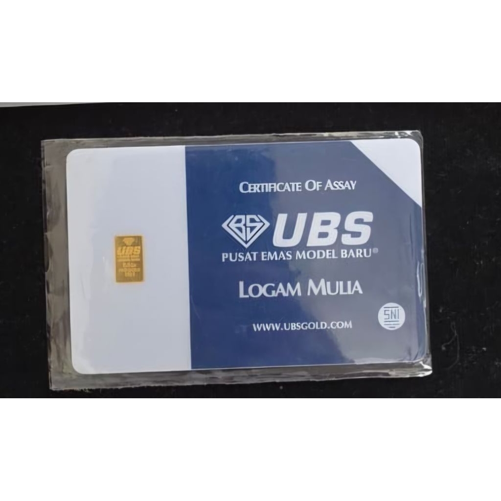 SALE EMAS UBS 0,5 Gram 