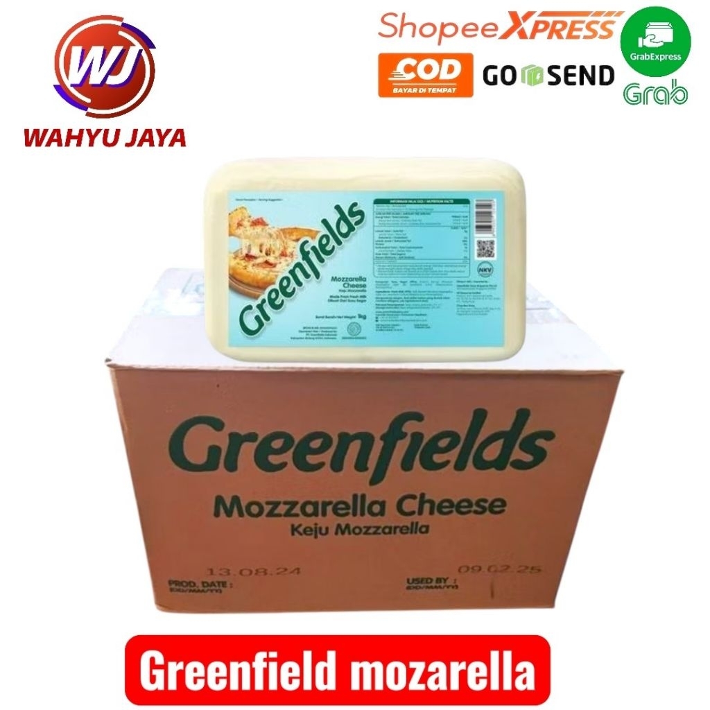 Greenfields Mozarella 1kg dus @12