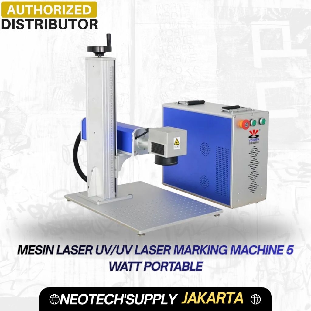 Mesin Laser UV/UV Laser Marking Machine 5 Watt Portable