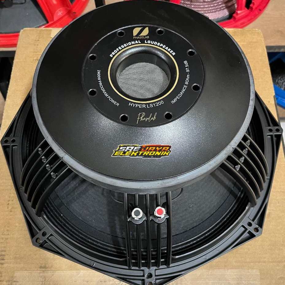 Speaker Komponen Phaselab / Phase Lab Hyper LS 1200 / LS1200 - 18 inch