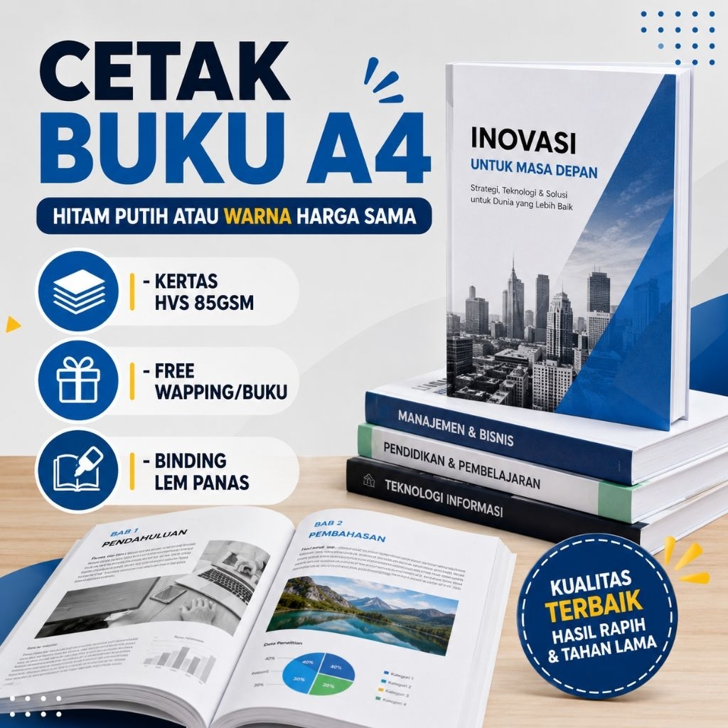 JASA PRINT + CETAK BUKU