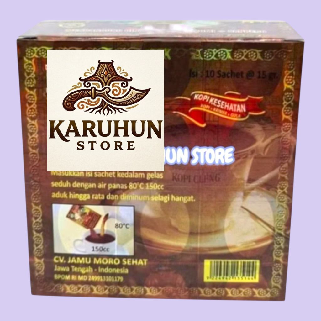 Tornado Cofee KopiClengCleng 1 Box Isi 10 Sachet
