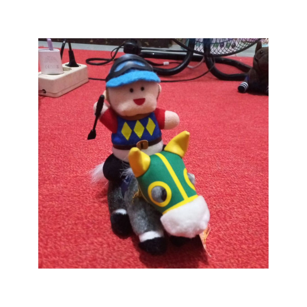 gogo jockey nuigurumi oguri cap  horse plush boneka kuda uma musume