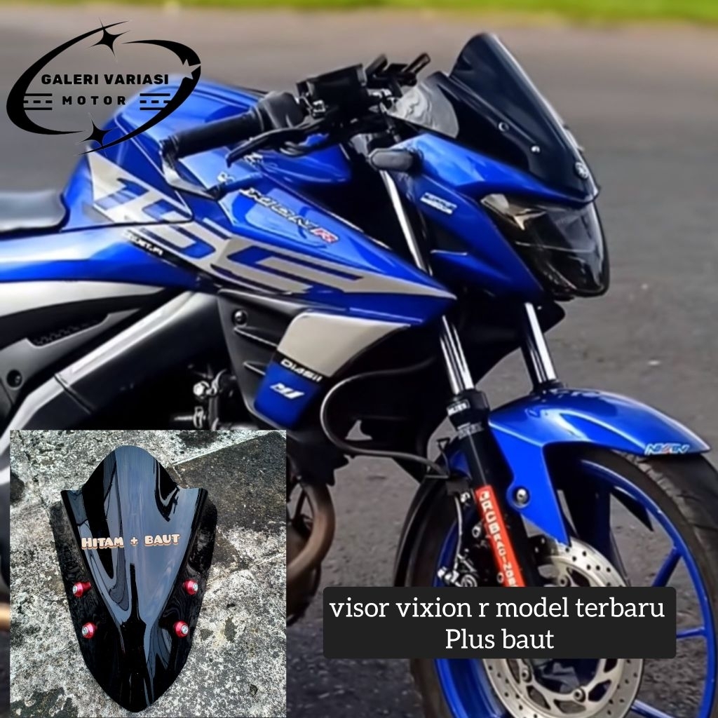 VISOR VIXION NEW R PNP MODEL JENONG VISOR PNP VIXION NEW R 155