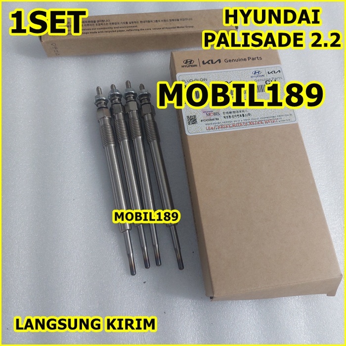 GLOW PLUG HYUNDAI PALISADE 22D 2.2D ALL NEW SORENTO SANTAFE SANTAFE DIESEL 2.2 CRDI