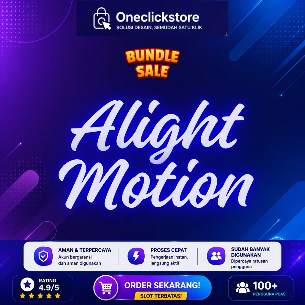 [Bundling] Alight Motion 1 tahun Private