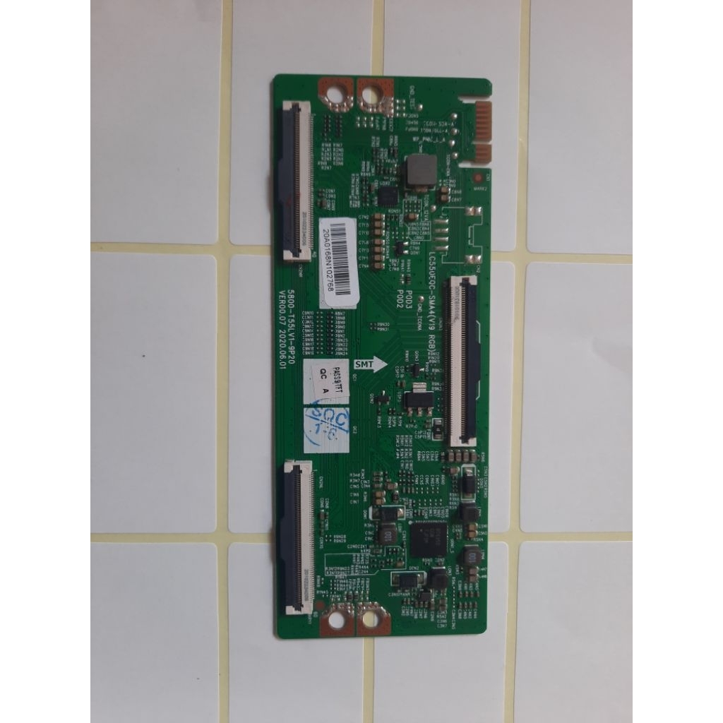 TCON TV COOCAA 55S6G PRO ORIGINAL LC550EQC-SMA(V19 RGB)