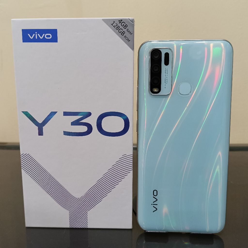 Handphone Vivo Y30 Ram 4 128GB