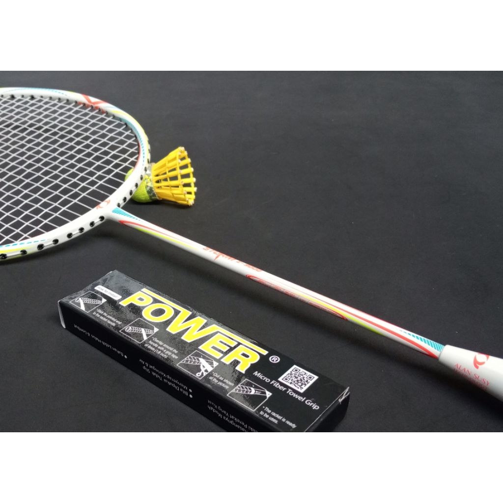 Raket badminton bulutangkis bekas second original astec storm z 9000